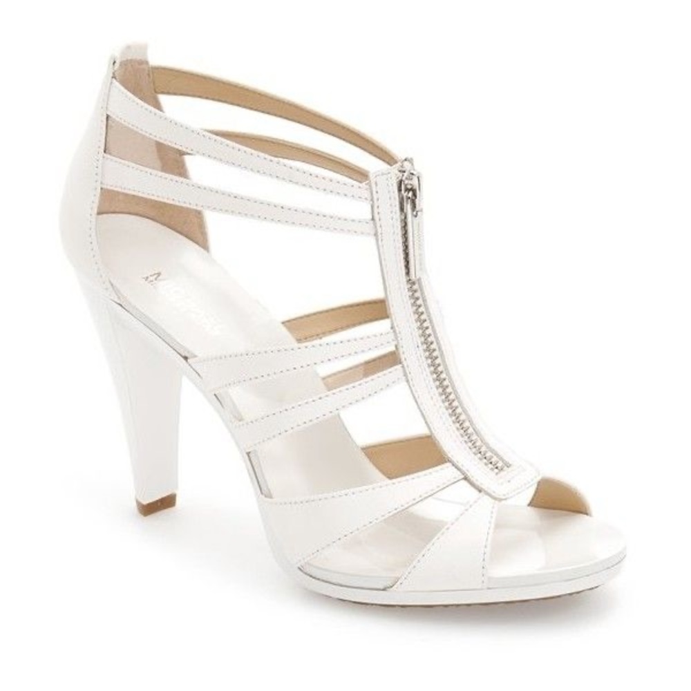 Michael - Michael Kors Berkley T Strap Optic White Sandal